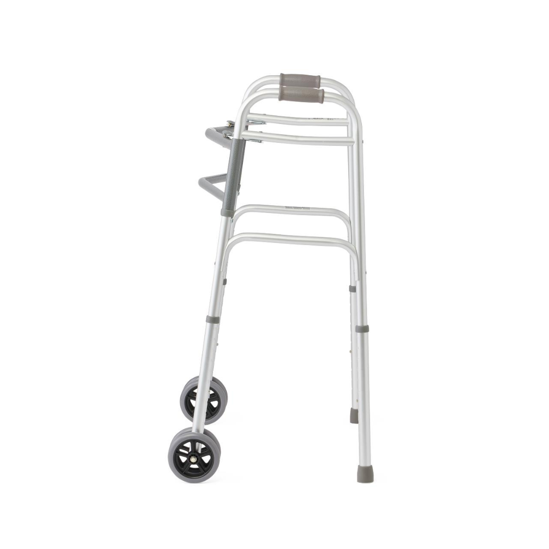 Medline Bariatric Walker with 5" Wheels - 500 lb Capacity - Open Box - primehubstore.shop walkers