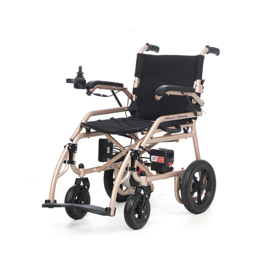 Miracle Mobility Falcon 5000 Ultra Lightweight Power Wheelchair - primehubstore.shop Power Chairs