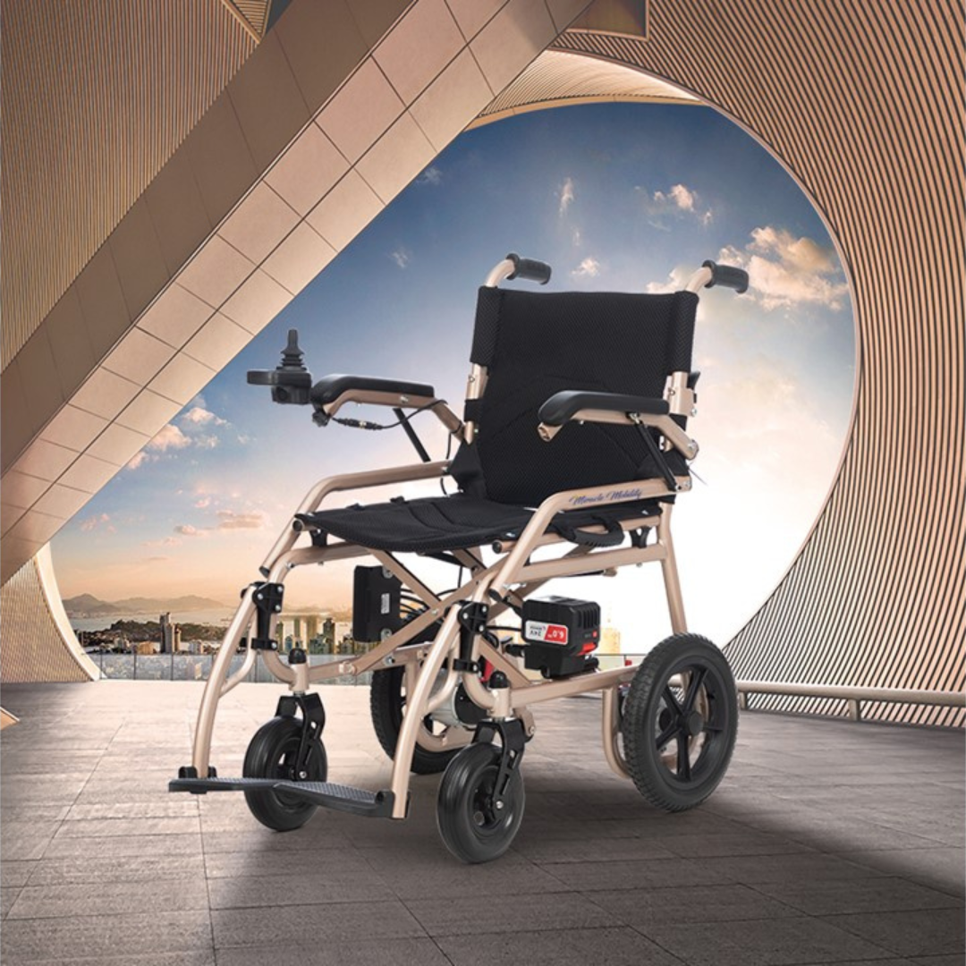 Miracle Mobility Falcon 5000 Ultra Lightweight Power Wheelchair - primehubstore.shop Power Chairs