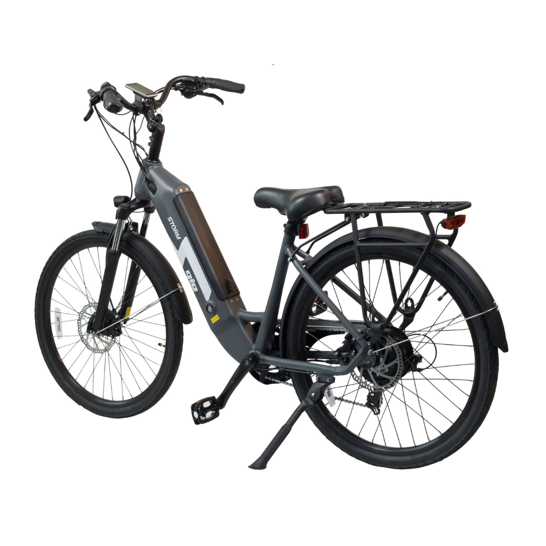 GIO Storm Electric Bike with Integrated Samsung High Powered Battery - primehubstore.shop Electric Bikes