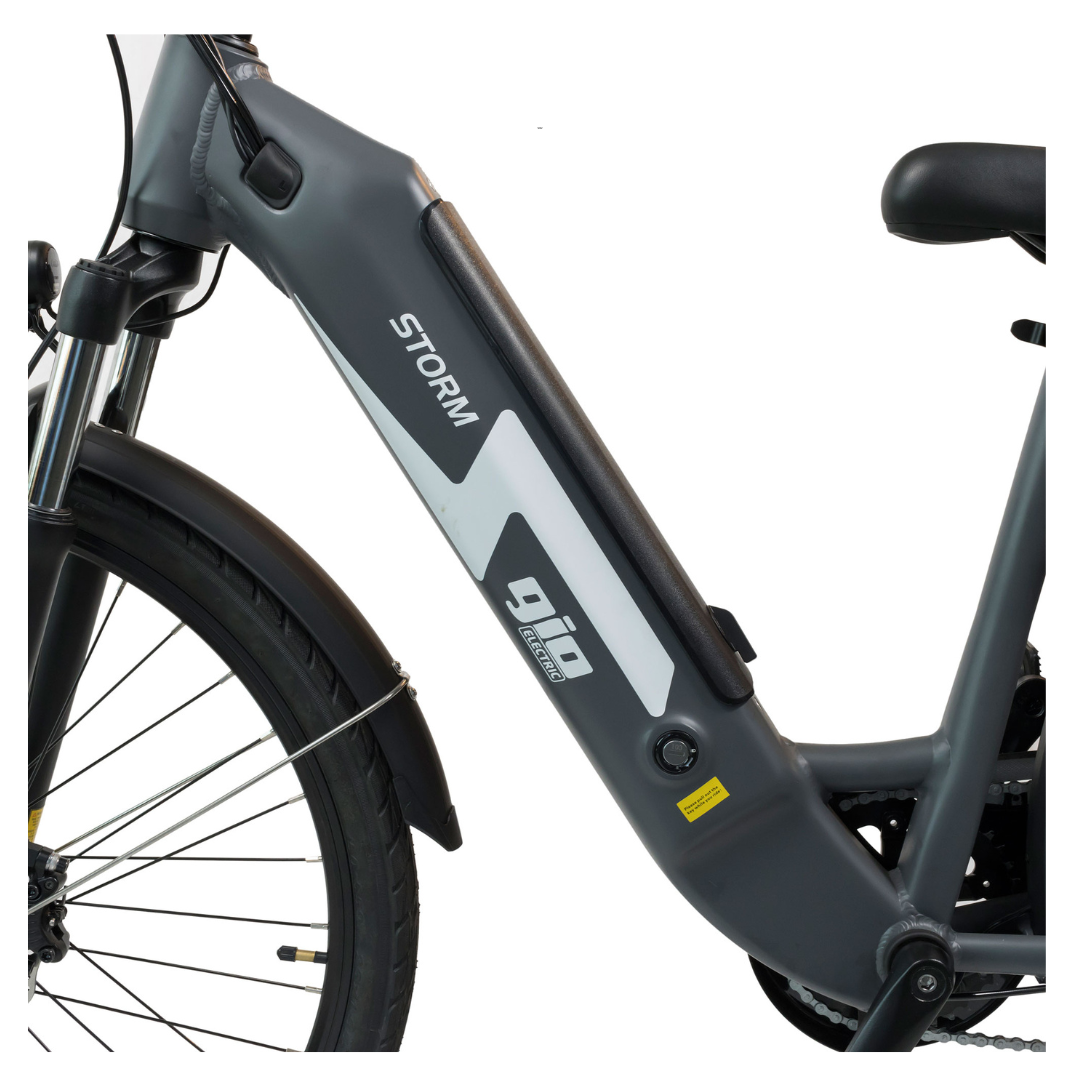GIO Storm Electric Bike with Integrated Samsung High Powered Battery - primehubstore.shop Electric Bikes