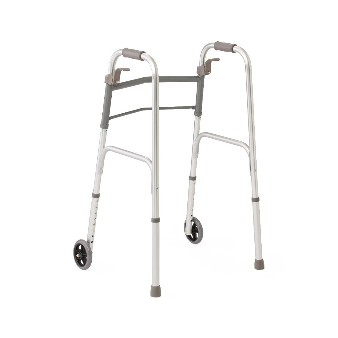 Medline Adult Aluminum Folding Paddle Walker - primehubstore.shop Paddle Walkers