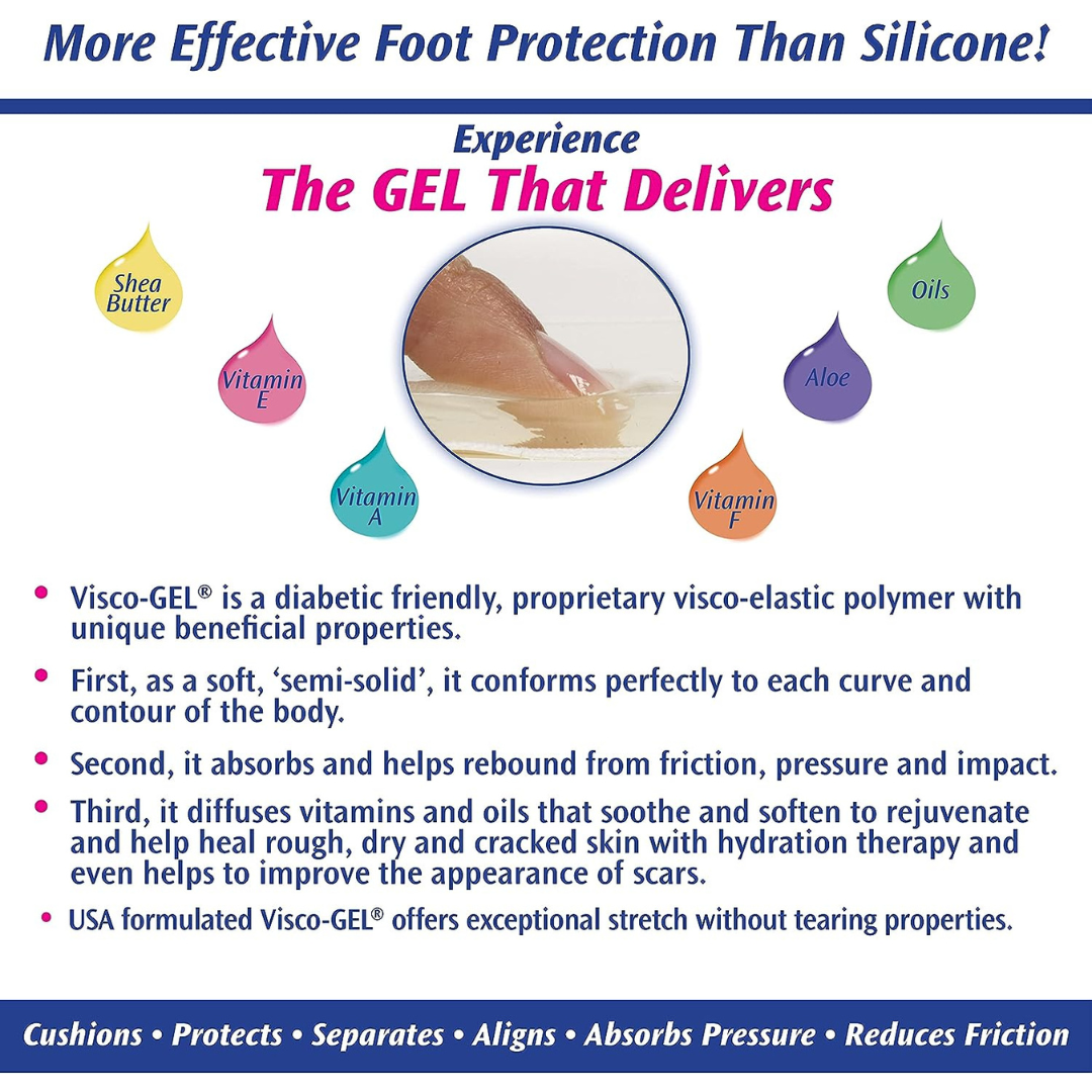 Pedifux Visco-GEL® Hammer Toe Cushion - primehubstore.shop Toe Supports