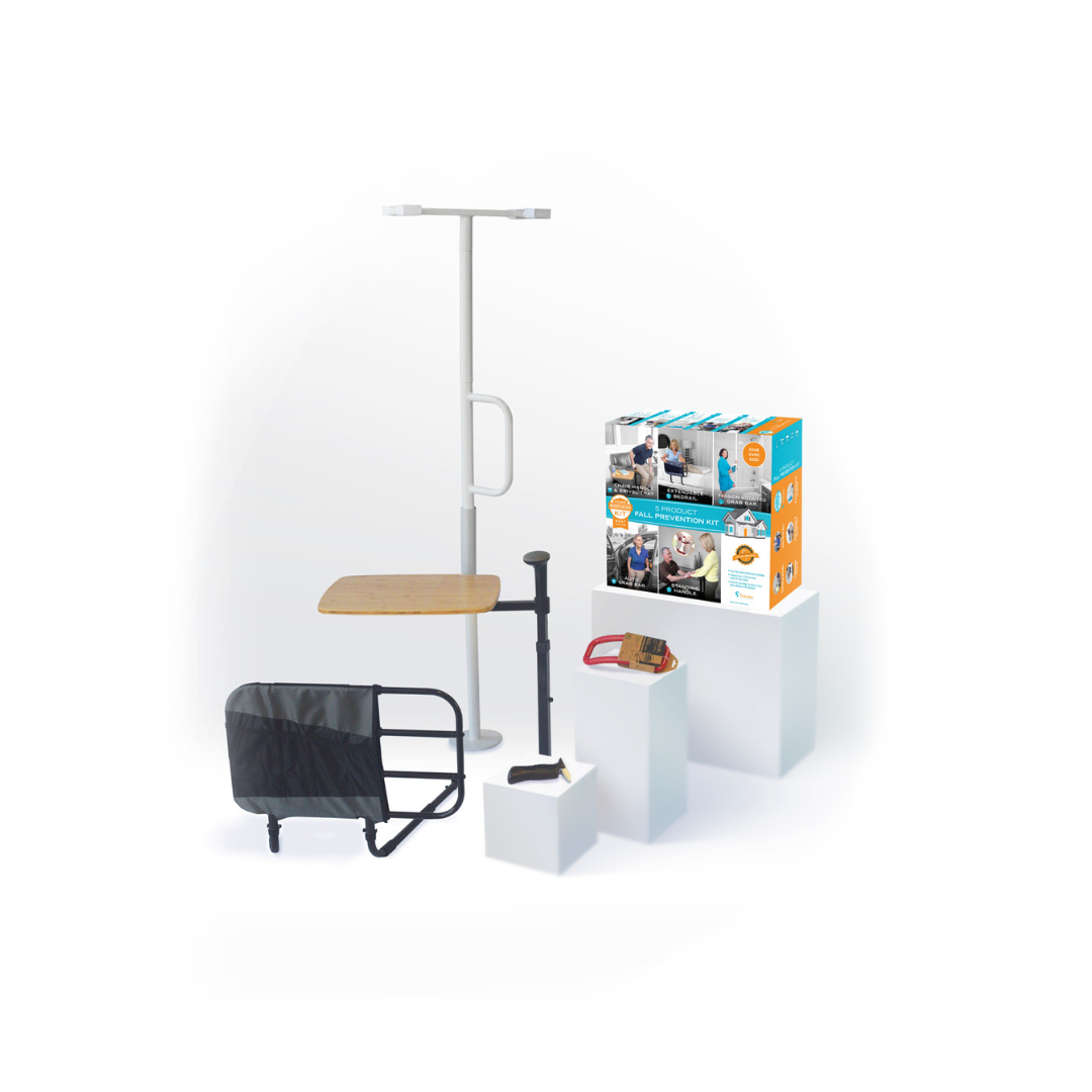 Stander 5 Piece Fall Prevention Kit - All In One Home Modification Kit - primehubstore.shop Grab Bars & Safety Rails