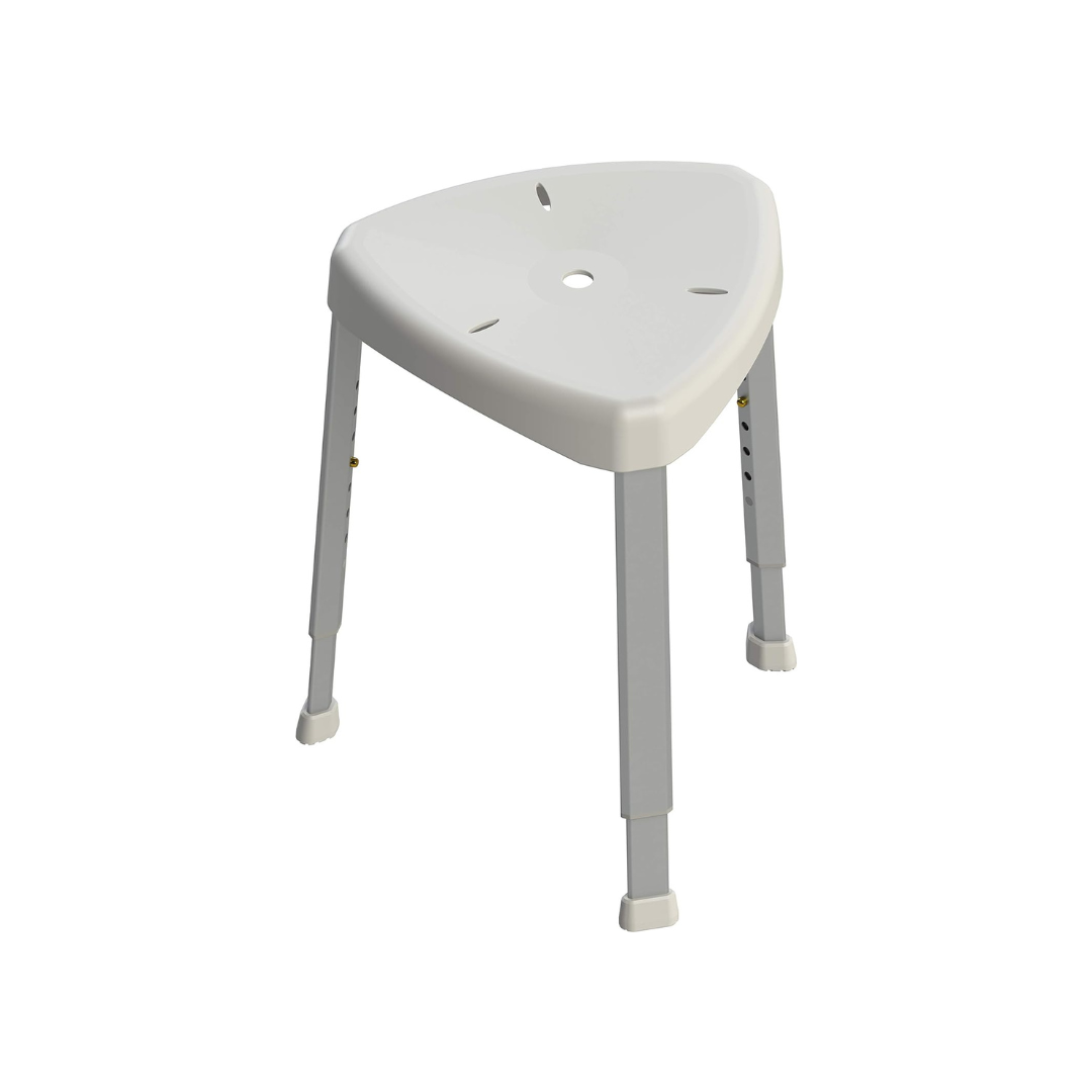 HealthCraft Shower Stool with Adjustable Height - primehubstore.shop Bath Stool
