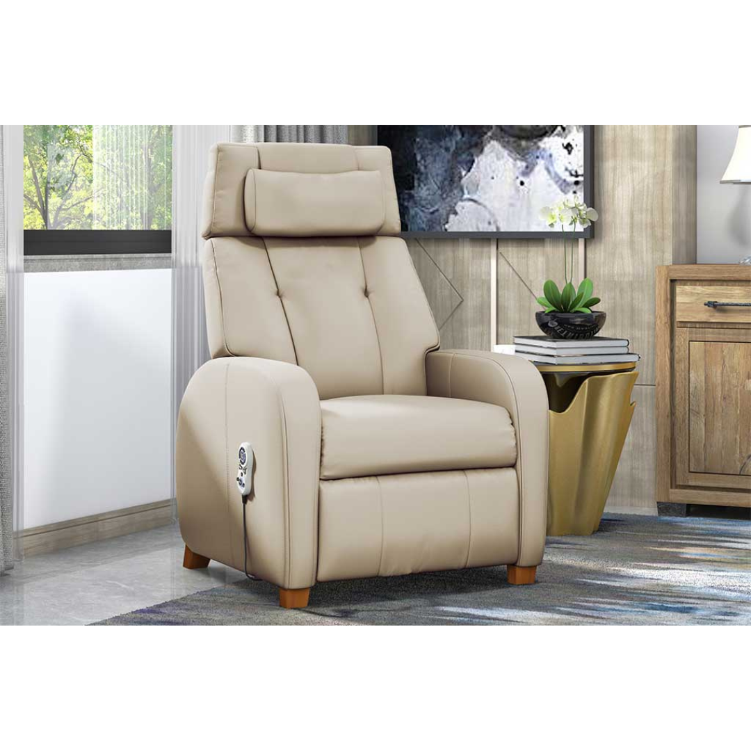 Positive Posture Café+ True Zero Gravity Massaging Power Recliner - primehubstore.shop Recliners