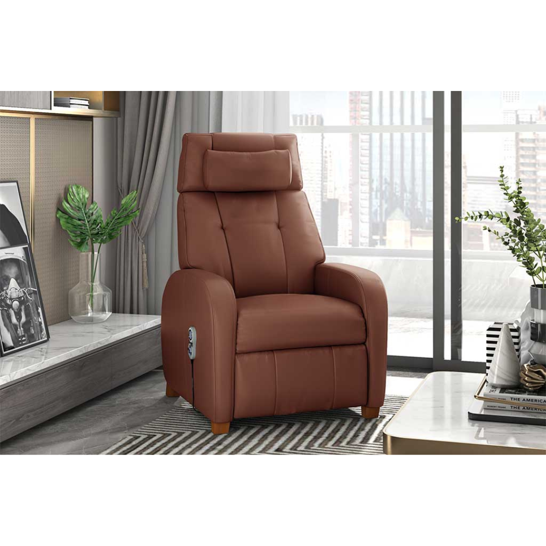 Positive Posture Café+ True Zero Gravity Massaging Power Recliner - primehubstore.shop Recliners