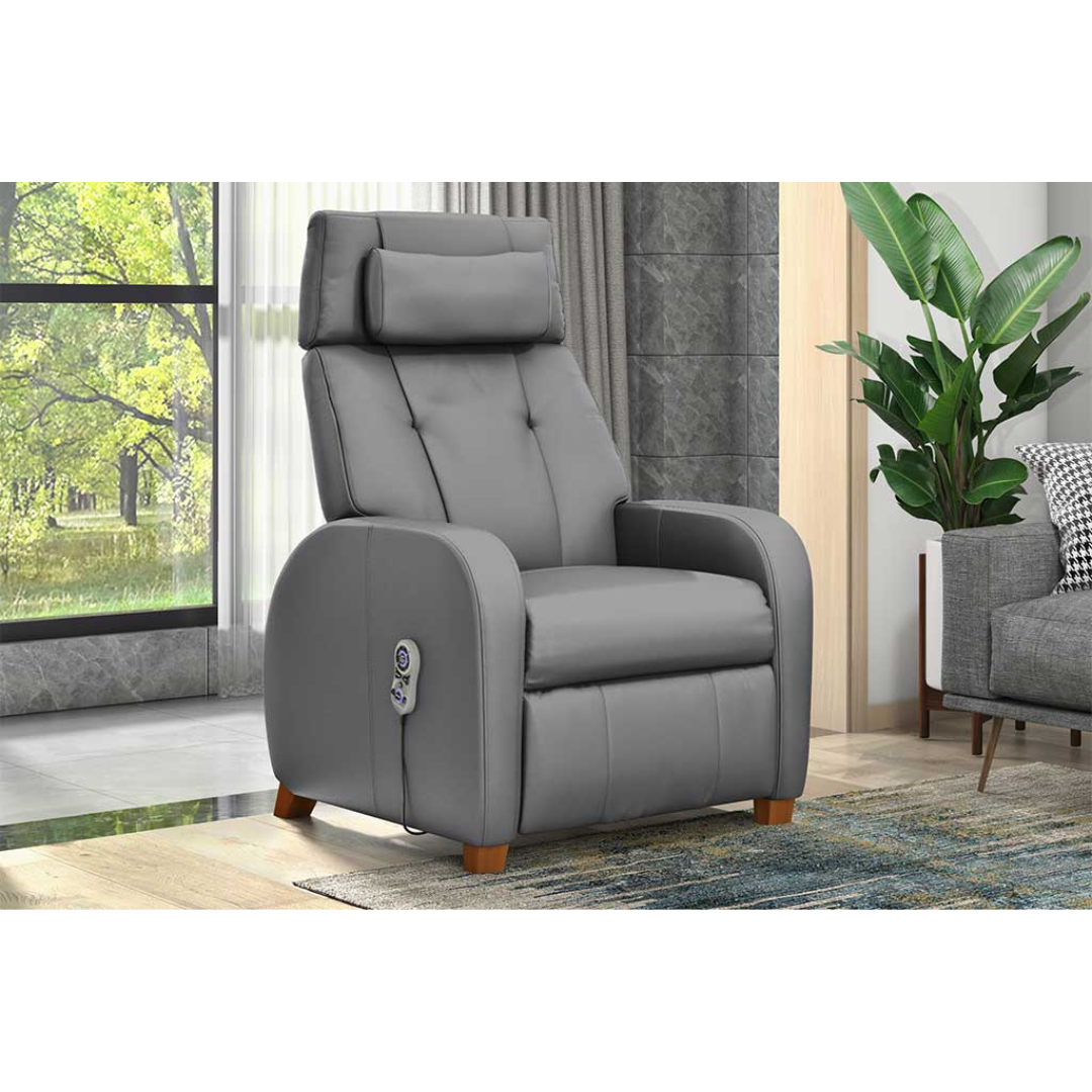 Positive Posture Café+ True Zero Gravity Massaging Power Recliner - primehubstore.shop Recliners