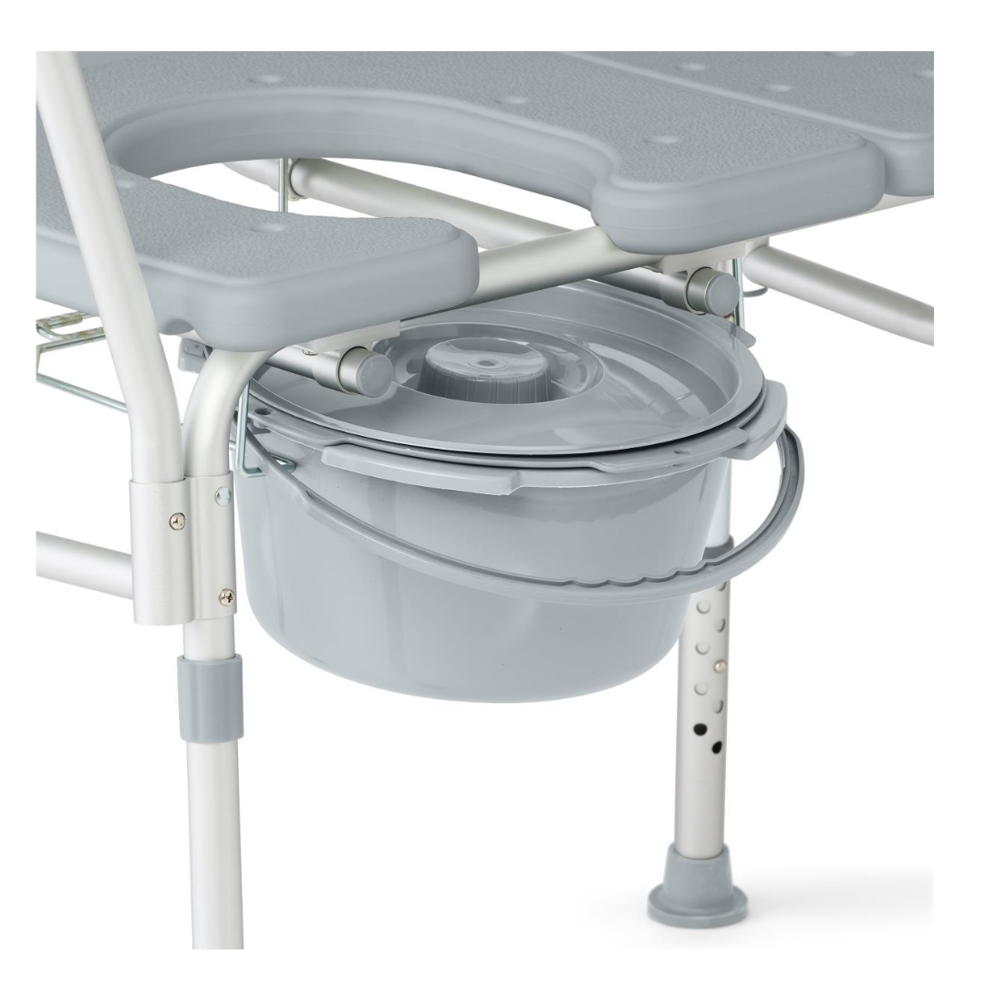 Medline Bariatric Combination Transfer Bench and Commode - primehubstore.shop Transfer Benches