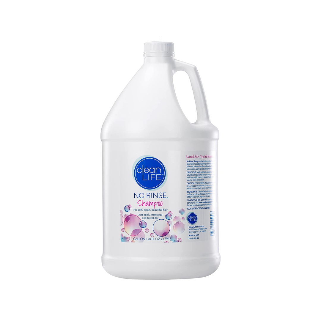 Clean Life Products No Rinse Hair Shampoo Bottles - primehubstore.shop Shampoo