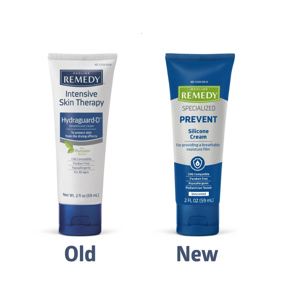 Medline Remedy Intensive Skin Therapy Hydraguard-D Silicone Barrier Cream - primehubstore.shop Skin Repair Cream