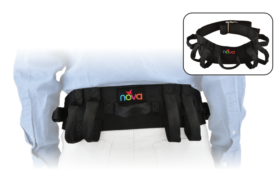 Nova Medical Gait Transfer Belt with Handles - primehubstore.shop Gait Belts
