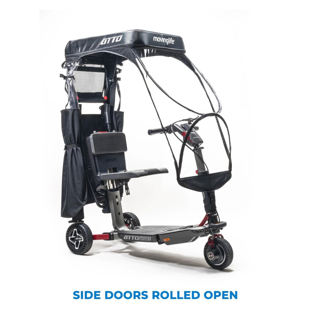 Moving Life ATTO Scooter Sun & Rain Foldable Canopy - primehubstore.shop scooter Parts & Accessories