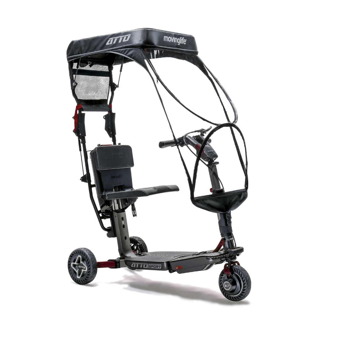 Moving Life ATTO Scooter Sun & Rain Foldable Canopy - primehubstore.shop scooter Parts & Accessories