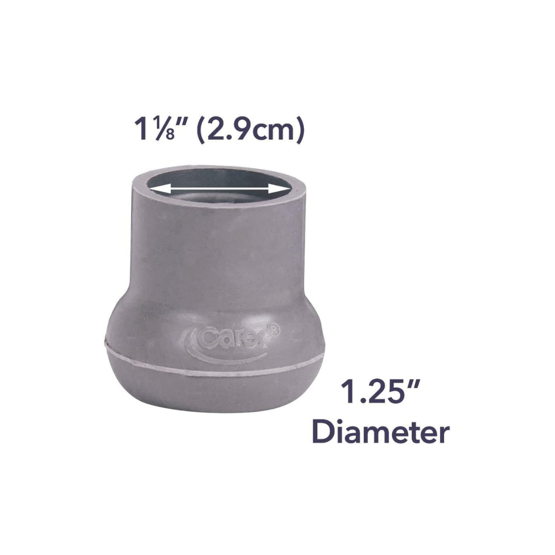 Carex Walker and Bath Bench Tips - Fits 1 1/8-Inch Tubing - primehubstore.shop Bath Bench Tips