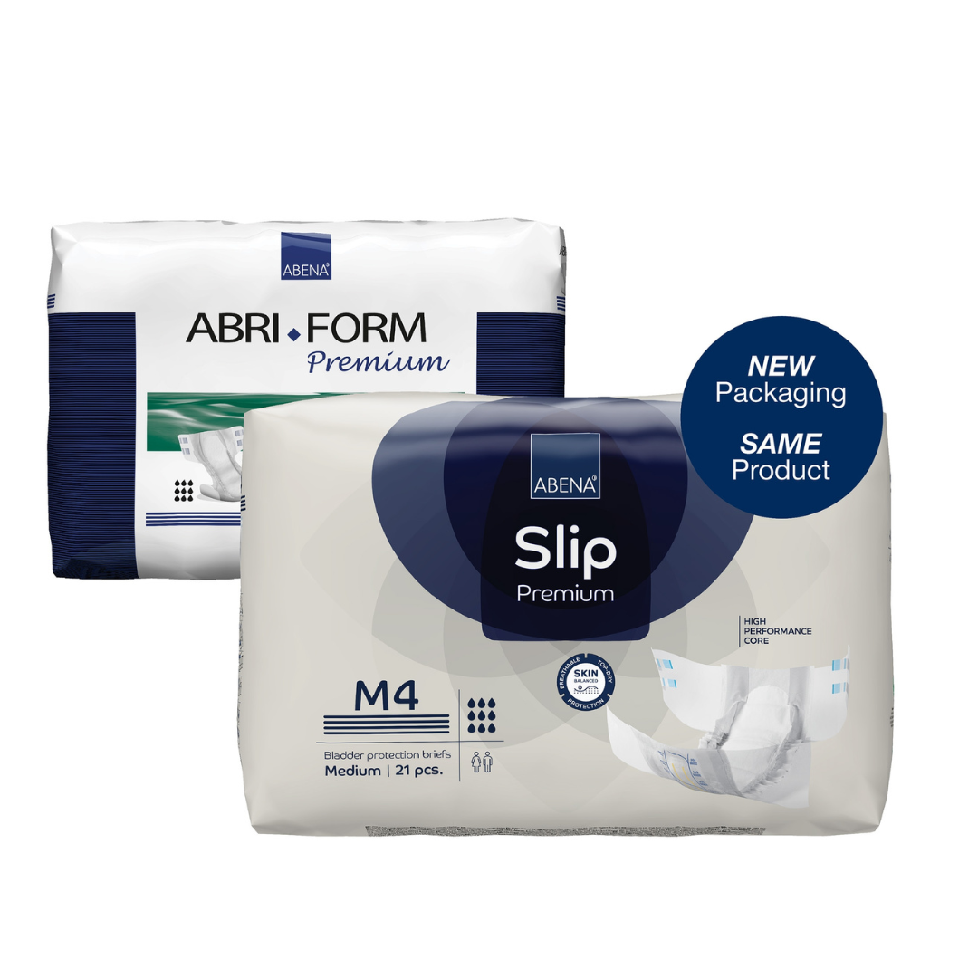 Abena Brief Abri-Form Premium M4 Tab Closure Medium Disposable Heavy Absorbency - primehubstore.shop Incontinence