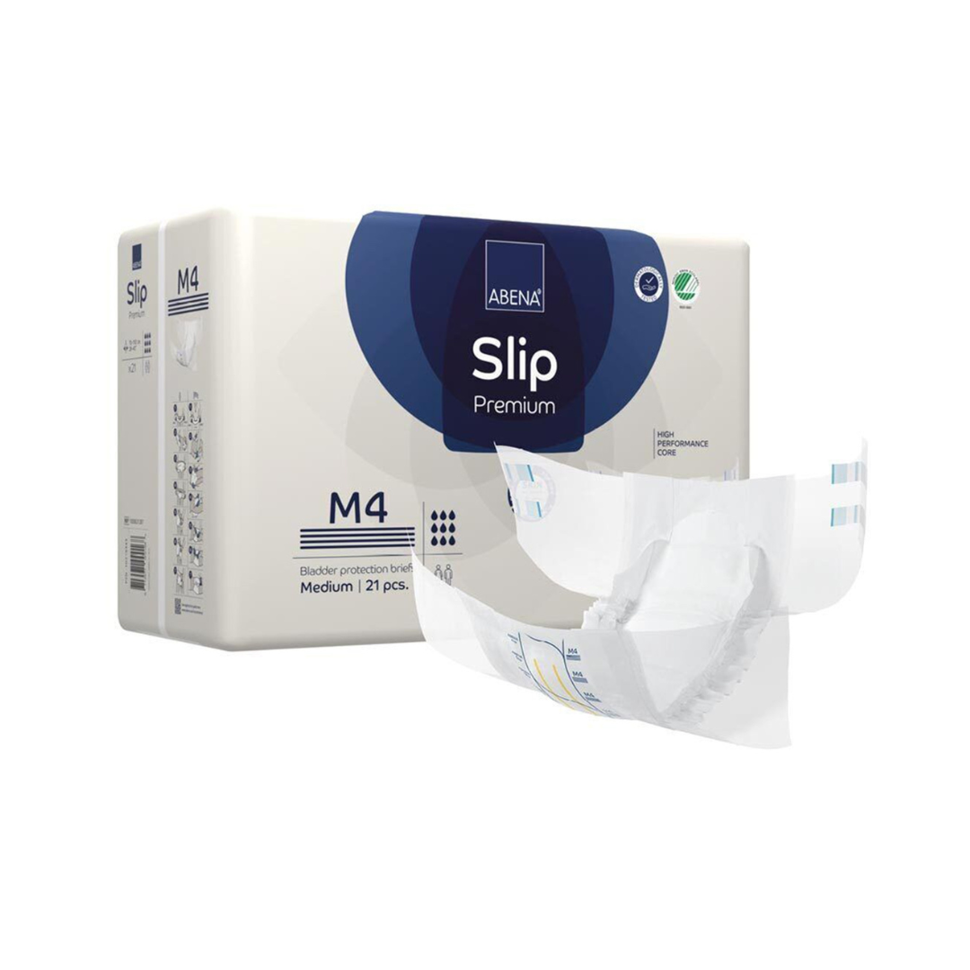 Abena Brief Abri-Form Premium M4 Tab Closure Medium Disposable Heavy Absorbency - primehubstore.shop Incontinence