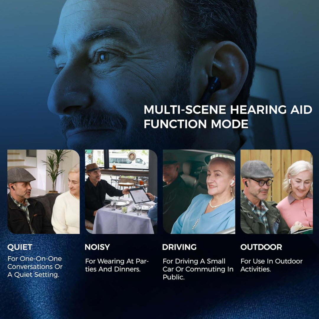 Linner Nova OTC Hearing Aids - FSA/HSA Approved - Long Battery Life - primehubstore.shop Hearing Aids