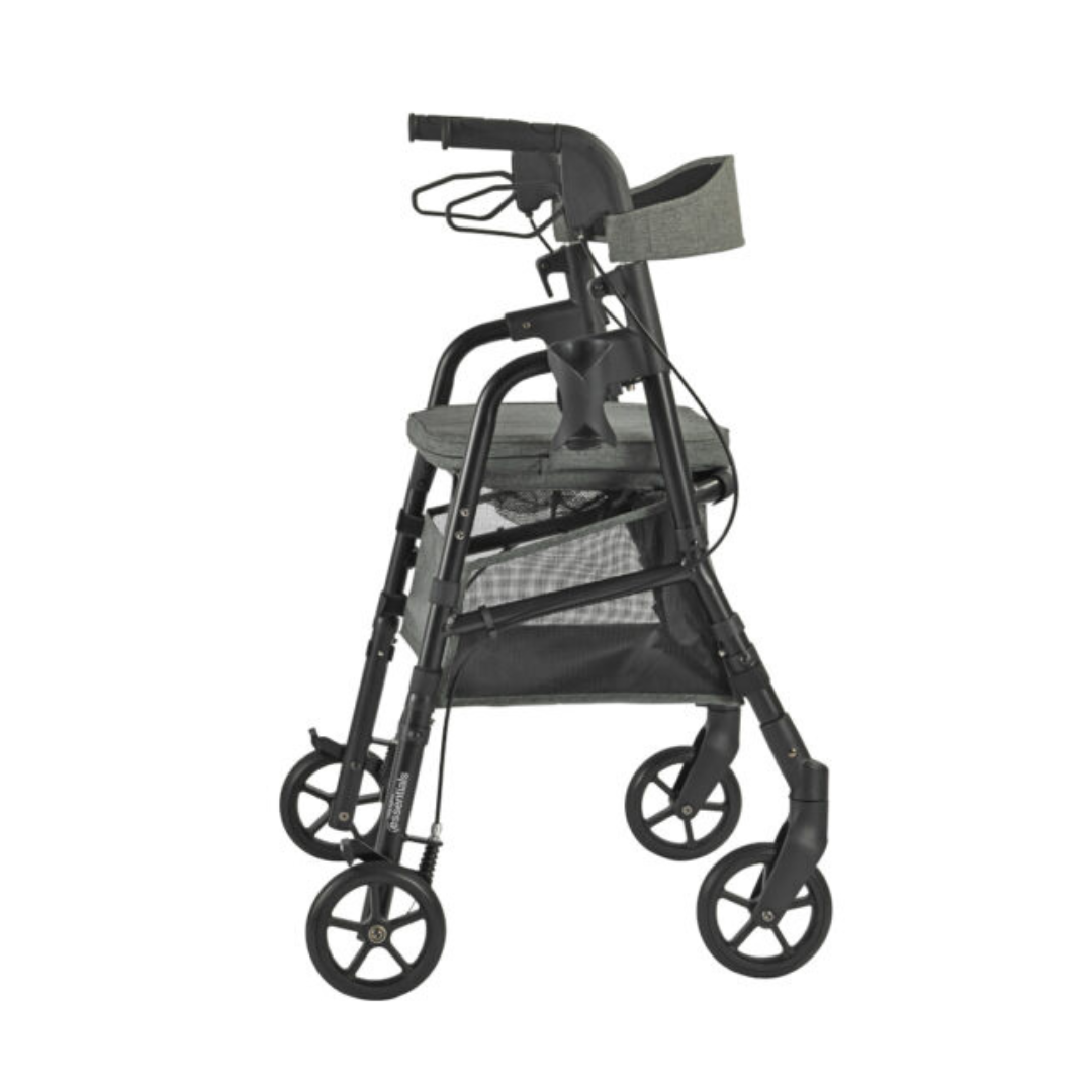 Triumph Essentials Rollator - Lightweight Folding Portable Walker - primehubstore.shop Rollators