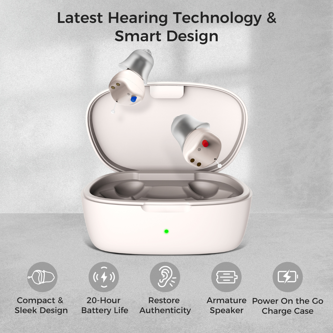 Linner Saturn OTC Hearing Aids - Discreet & Powerful - primehubstore.shop Hearing Aids