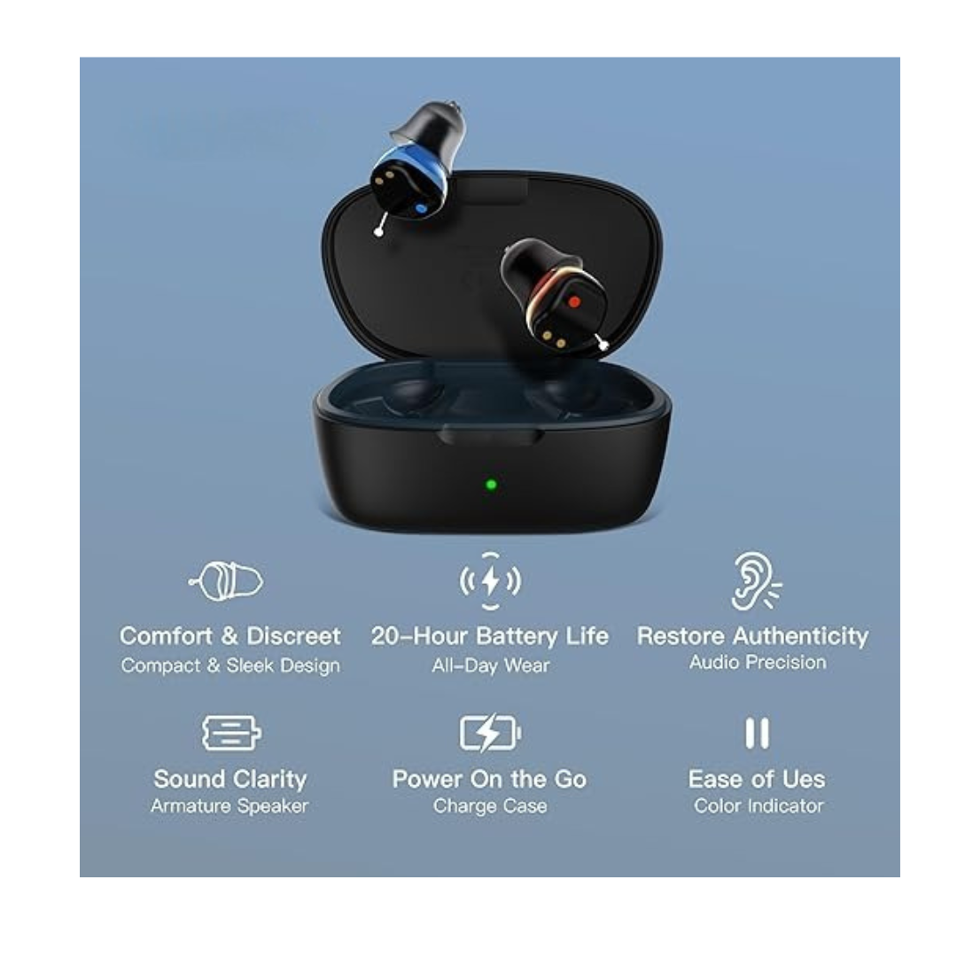 Linner Saturn OTC Hearing Aids - Discreet & Powerful - primehubstore.shop Hearing Aids