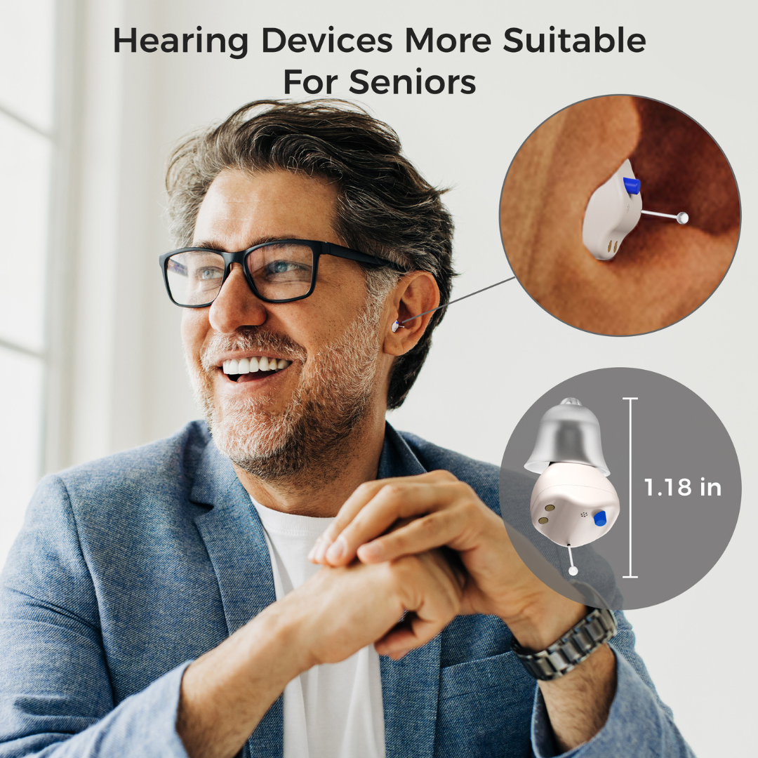 Linner Saturn OTC Hearing Aids - Discreet & Powerful - primehubstore.shop Hearing Aids