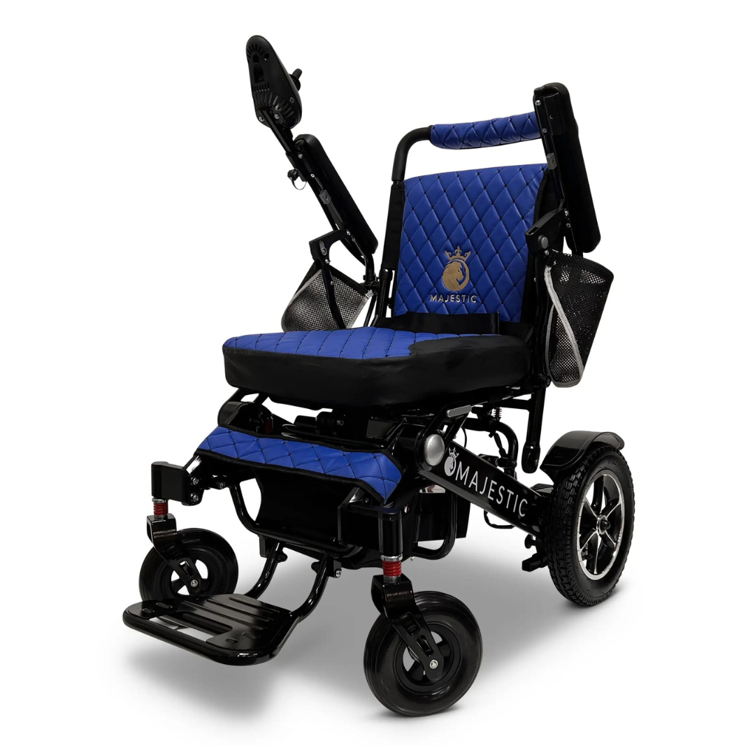 ComfyGo MAJESTIC IQ-7000-AF Auto Folding Remote Controlled Electric Wheelchair - primehubstore.shop Power Chairs