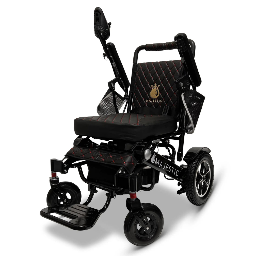 ComfyGo MAJESTIC IQ-7000-AF Auto Folding Remote Controlled Electric Wheelchair - primehubstore.shop Power Chairs