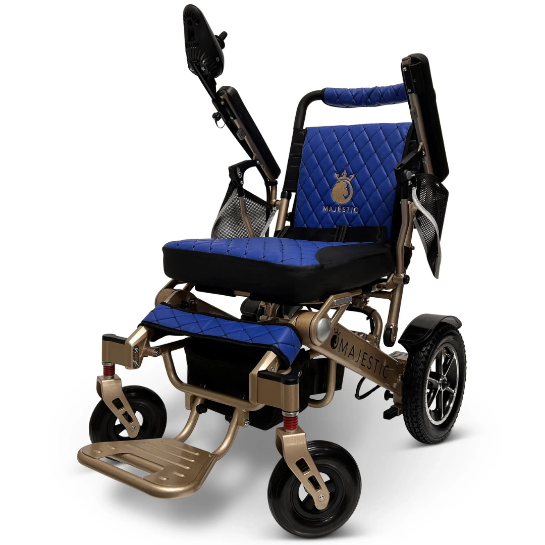 ComfyGo MAJESTIC IQ-7000-AF Auto Folding Remote Controlled Electric Wheelchair - primehubstore.shop Power Chairs