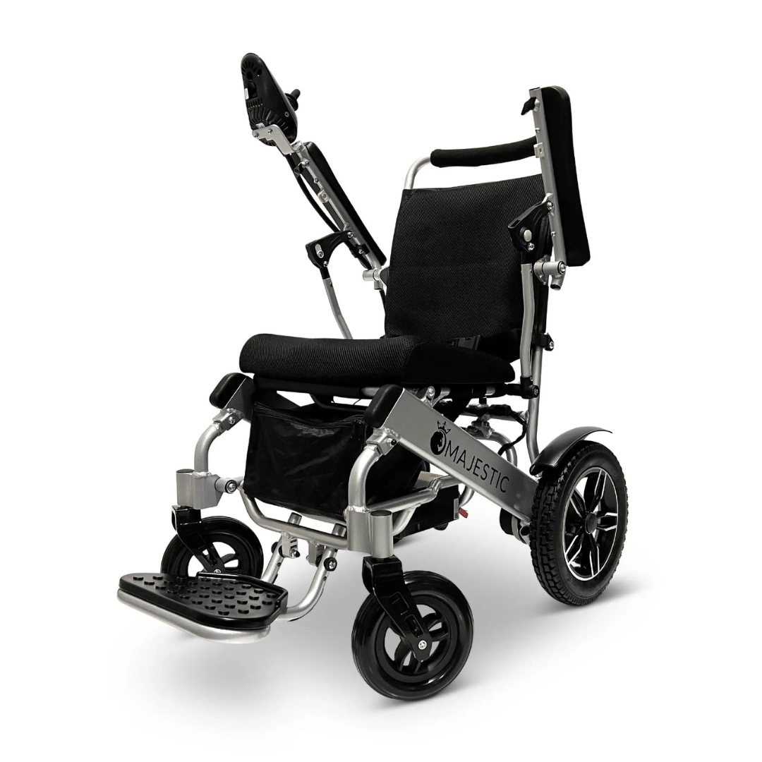 ComfyGo MAJESTIC IQ-8000 Remote Controlled Lightweight Electric Wheelchair - primehubstore.shop Power Chairs