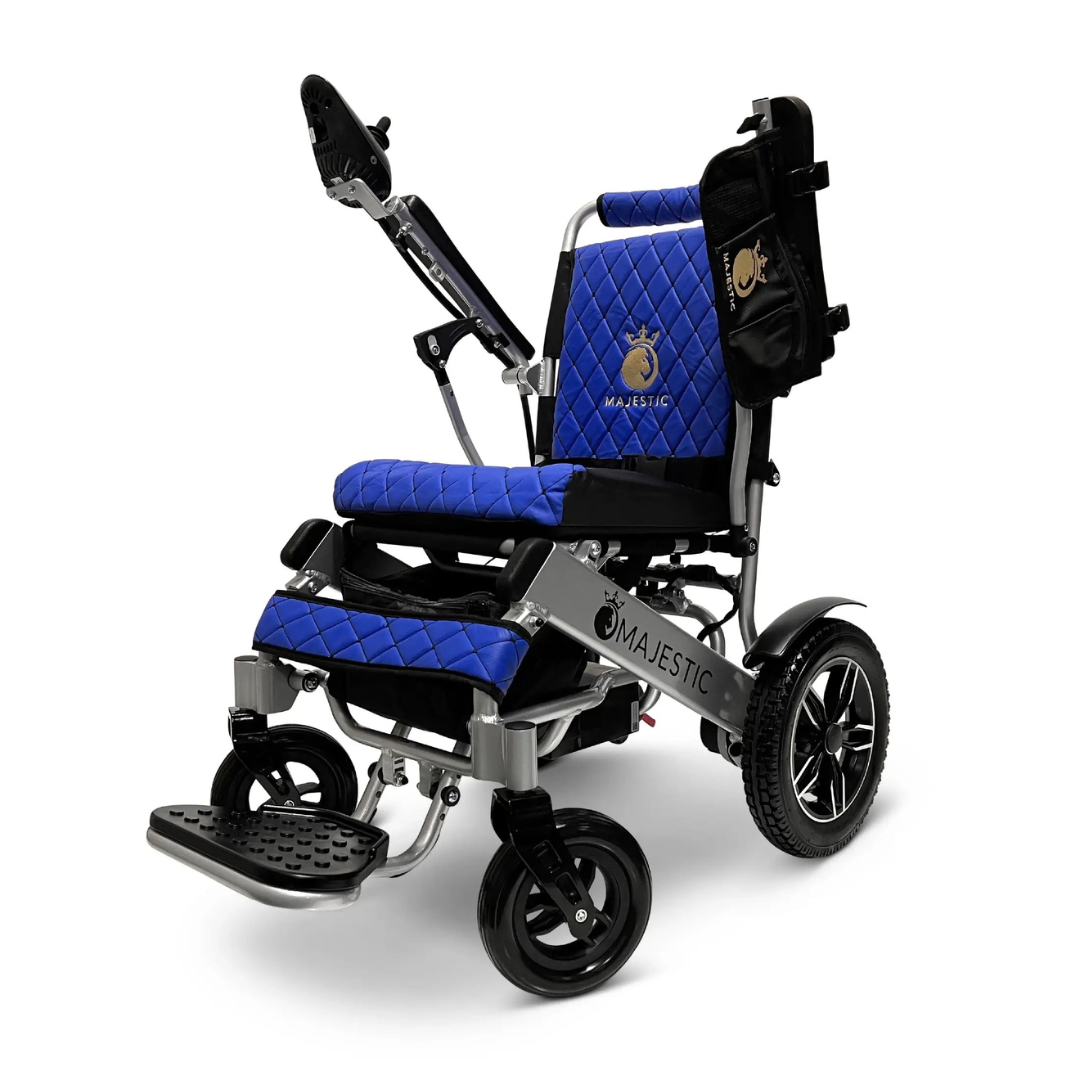 ComfyGo MAJESTIC IQ-8000 Remote Controlled Lightweight Electric Wheelchair - primehubstore.shop Power Chairs