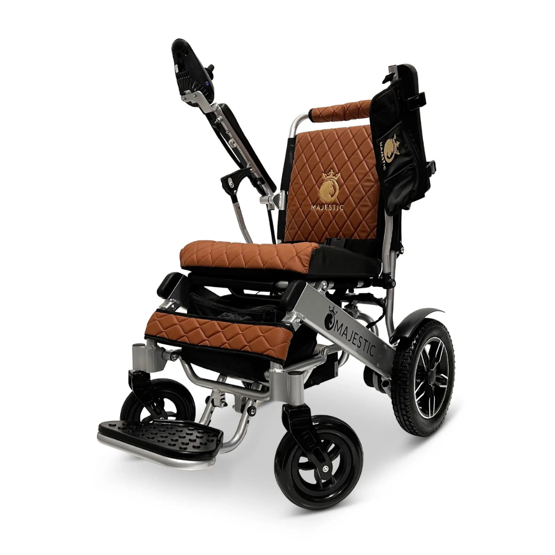 ComfyGo MAJESTIC IQ-8000 Remote Controlled Lightweight Electric Wheelchair - primehubstore.shop Power Chairs