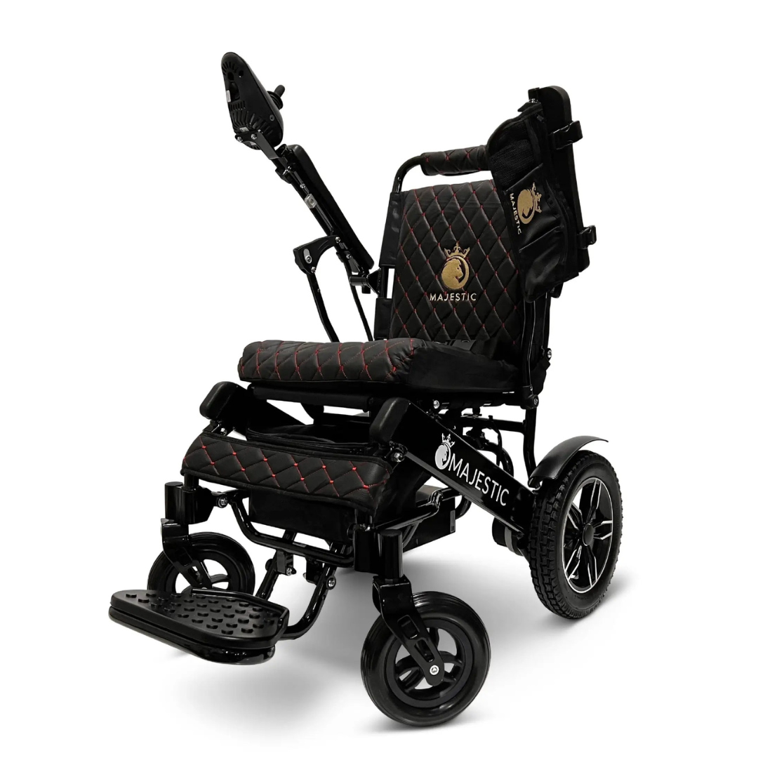 ComfyGo MAJESTIC IQ-8000 Remote Controlled Lightweight Electric Wheelchair - primehubstore.shop Power Chairs