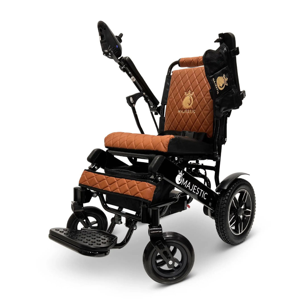 ComfyGo MAJESTIC IQ-8000 Remote Controlled Lightweight Electric Wheelchair - primehubstore.shop Power Chairs
