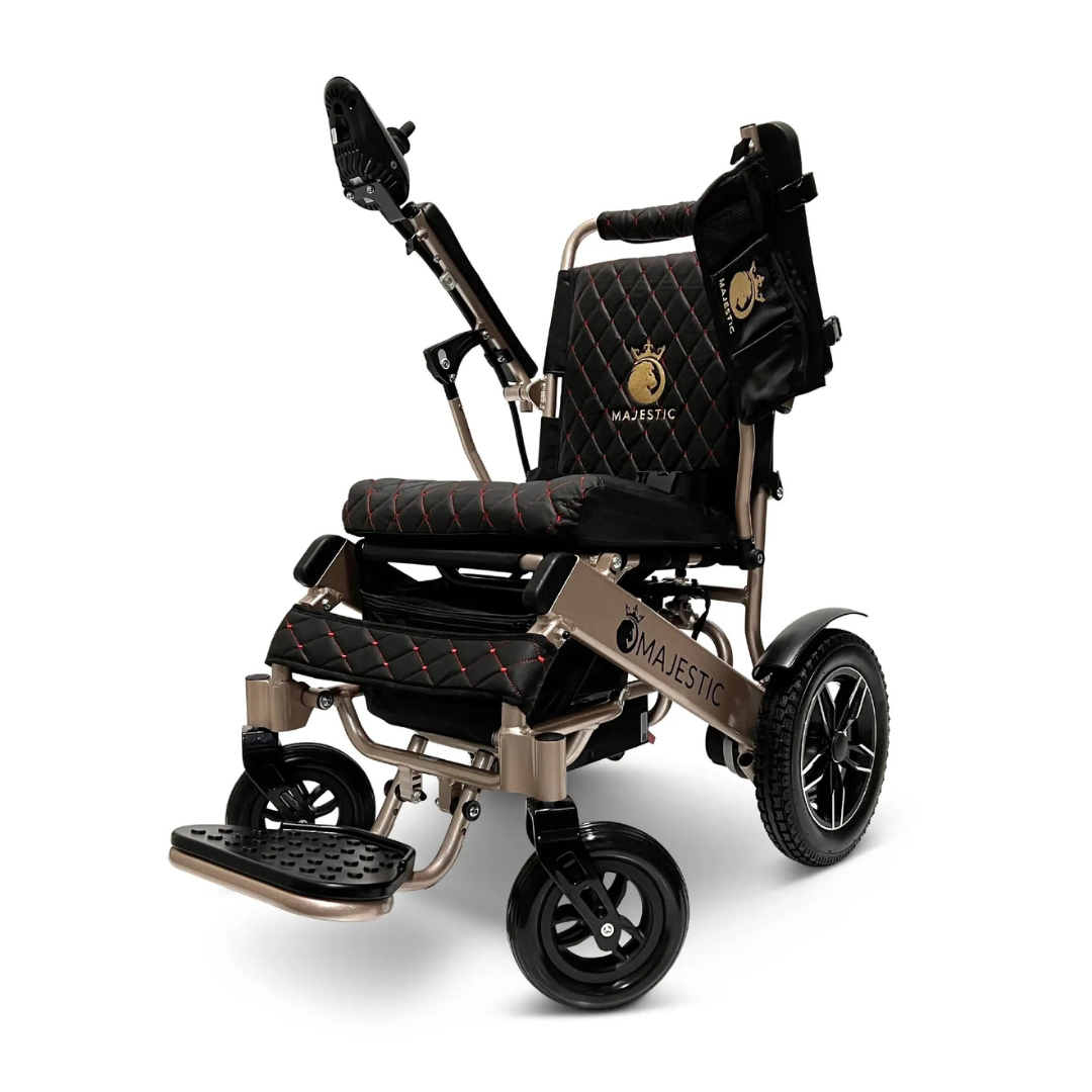 ComfyGo MAJESTIC IQ-8000 Remote Controlled Lightweight Electric Wheelchair - primehubstore.shop Power Chairs