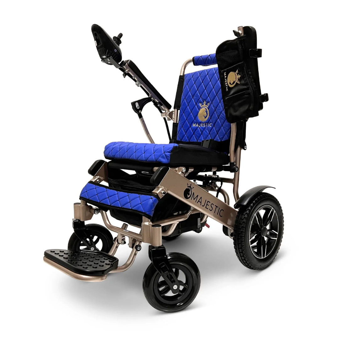 ComfyGo MAJESTIC IQ-8000 Remote Controlled Lightweight Electric Wheelchair - primehubstore.shop Power Chairs