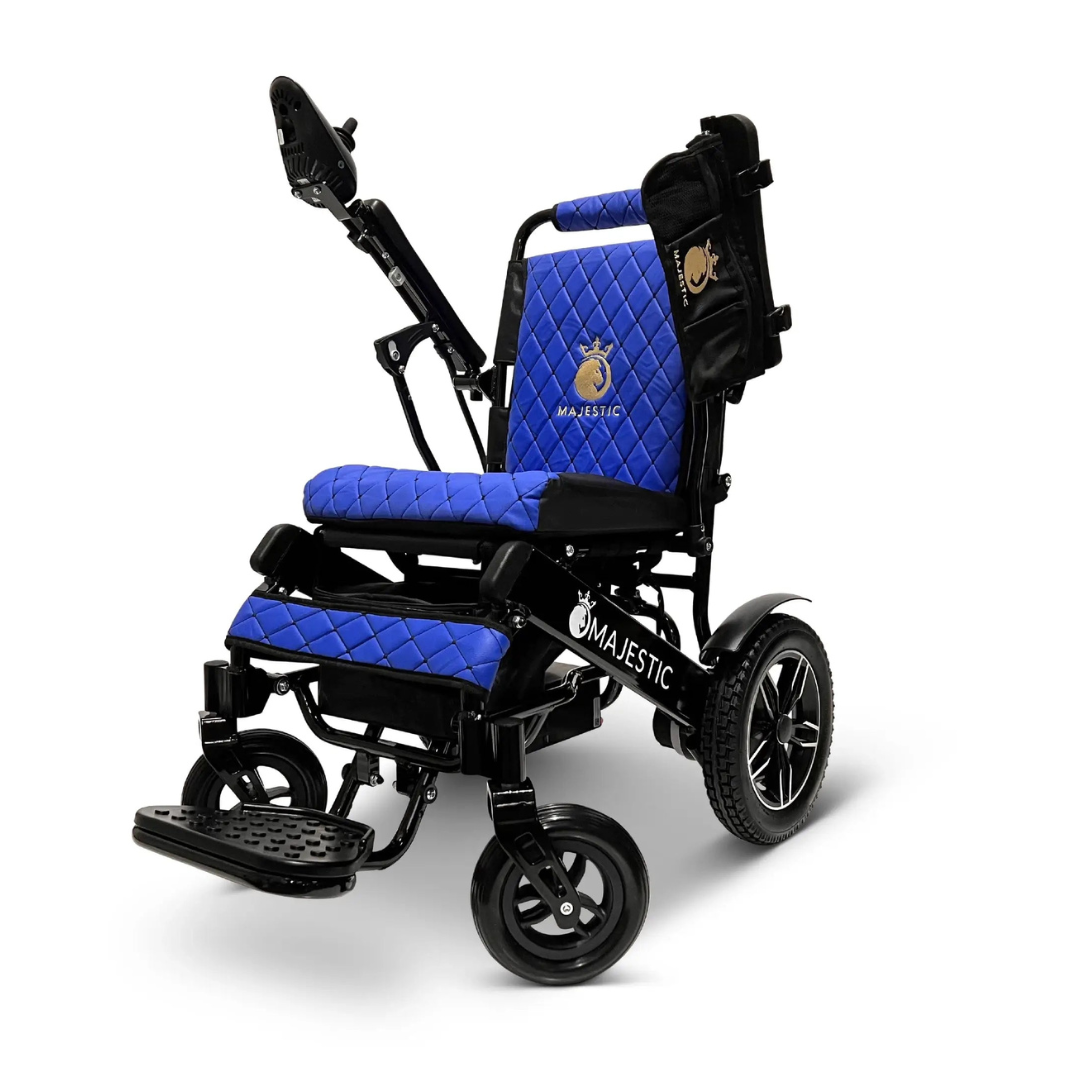 ComfyGo MAJESTIC IQ-8000 Remote Controlled Lightweight Electric Wheelchair - primehubstore.shop Power Chairs