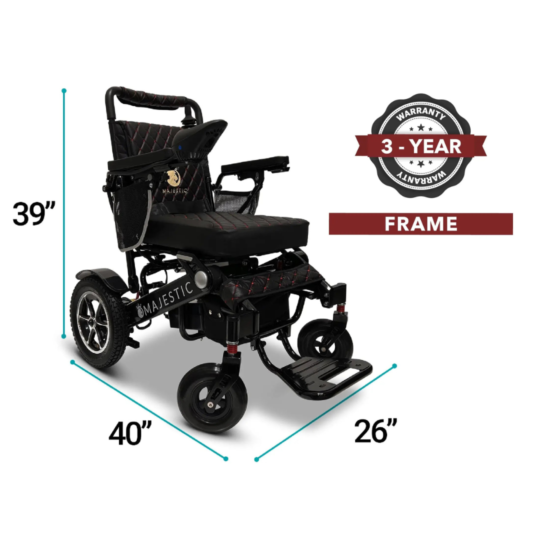 ComfyGo MAJESTIC IQ-7000 Remote Controlled Electric Wheelchair - primehubstore.shop Power Chairs