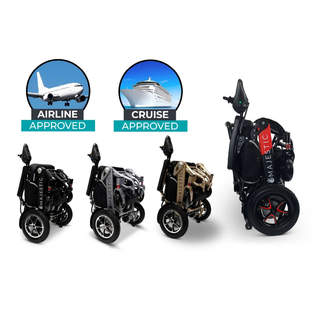 ComfyGo MAJESTIC IQ-7000 Remote Controlled Electric Wheelchair - primehubstore.shop Power Chairs