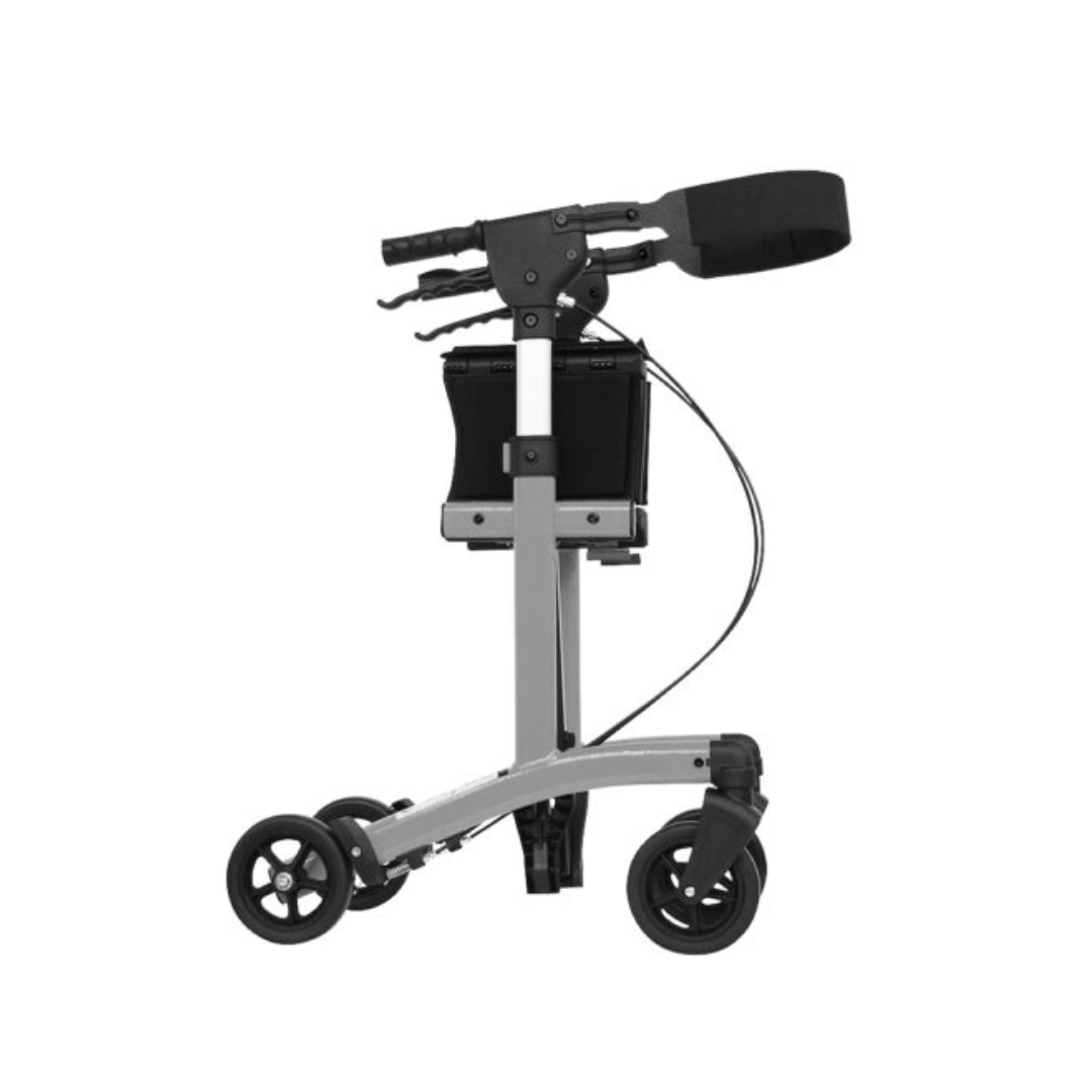 Triumph Mobility Escape Mini Rollator - Low 20" Seat - Charcoal Gray - primehubstore.shop Rollators