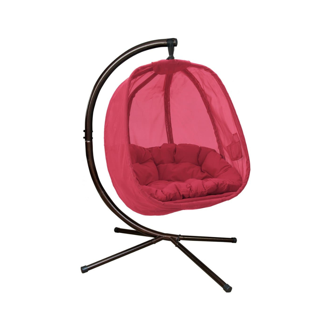 FlowerHouse Hanging Egg Patio Chairs with Stand - Indoor & Outdoor - primehubstore.shop Hanging Chairs