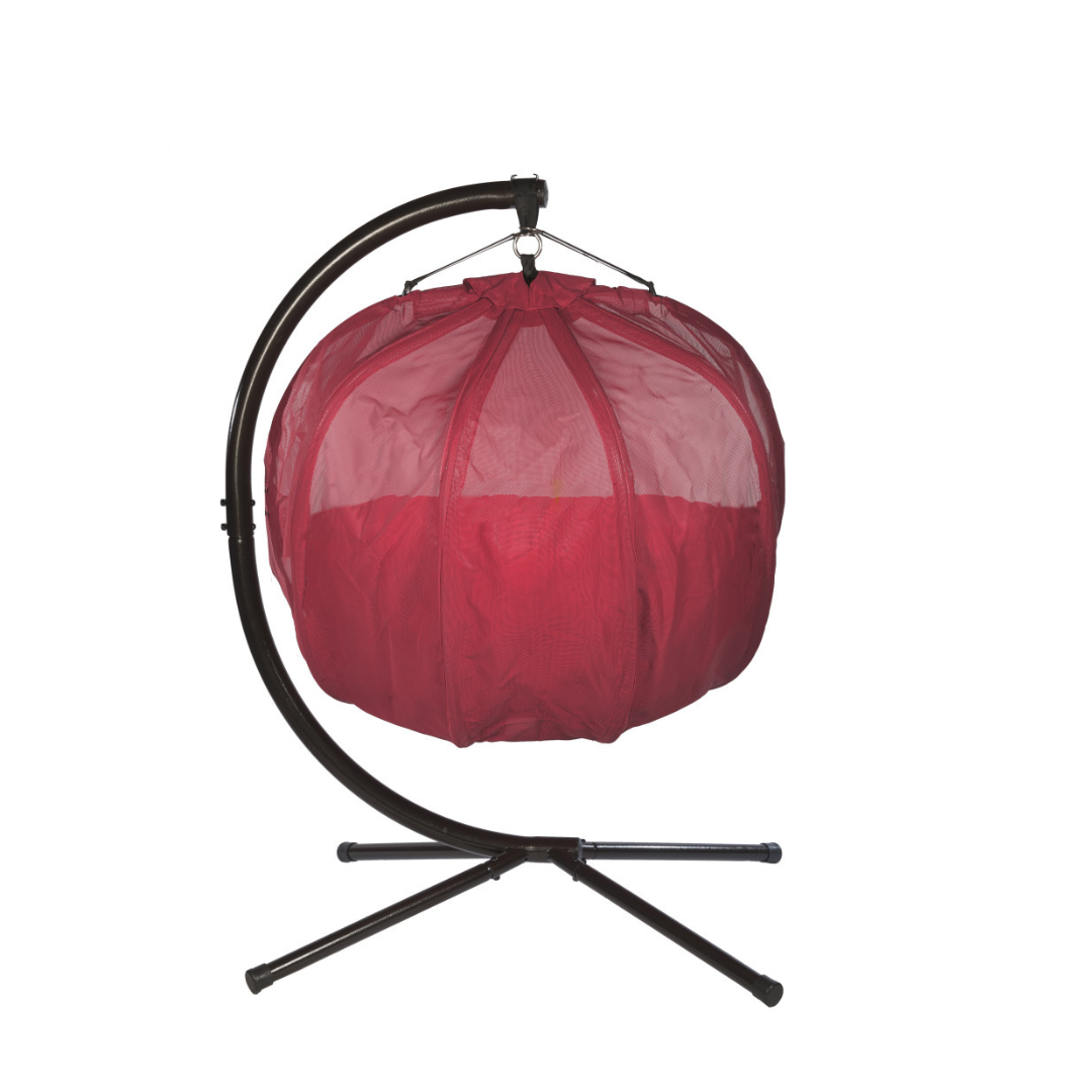 Flower House Hanging Pumpkin Loveseat Chair with Stand - Indoor & Outdoor - primehubstore.shop Hanging Chairs