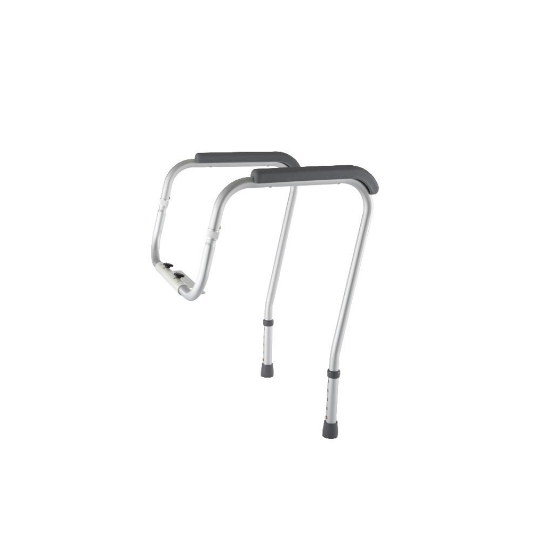 Medline Bathroom Foldable Toilet Safety Frame Rails - primehubstore.shop Toilet Safety Frames