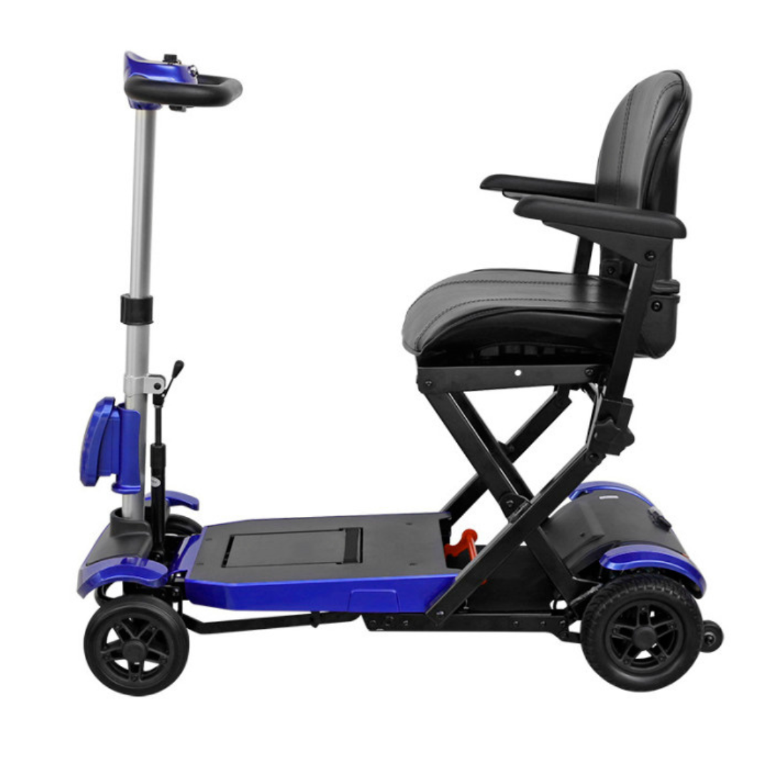 Drive Medical ZooMe Auto-Flex Automatic Folding Travel Scooter - primehubstore.shop Scooters