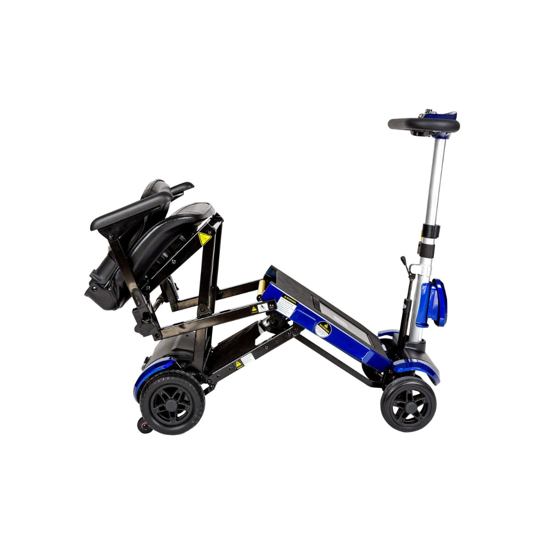 Drive Medical ZooMe Auto-Flex Automatic Folding Travel Scooter - primehubstore.shop Scooters
