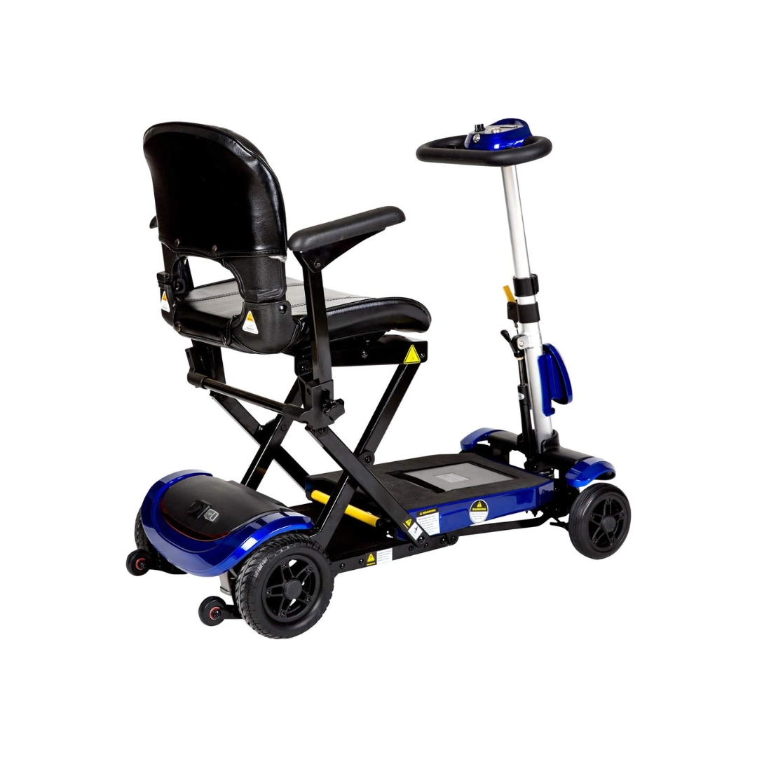Drive Medical ZooMe Auto-Flex Automatic Folding Travel Scooter - primehubstore.shop Scooters