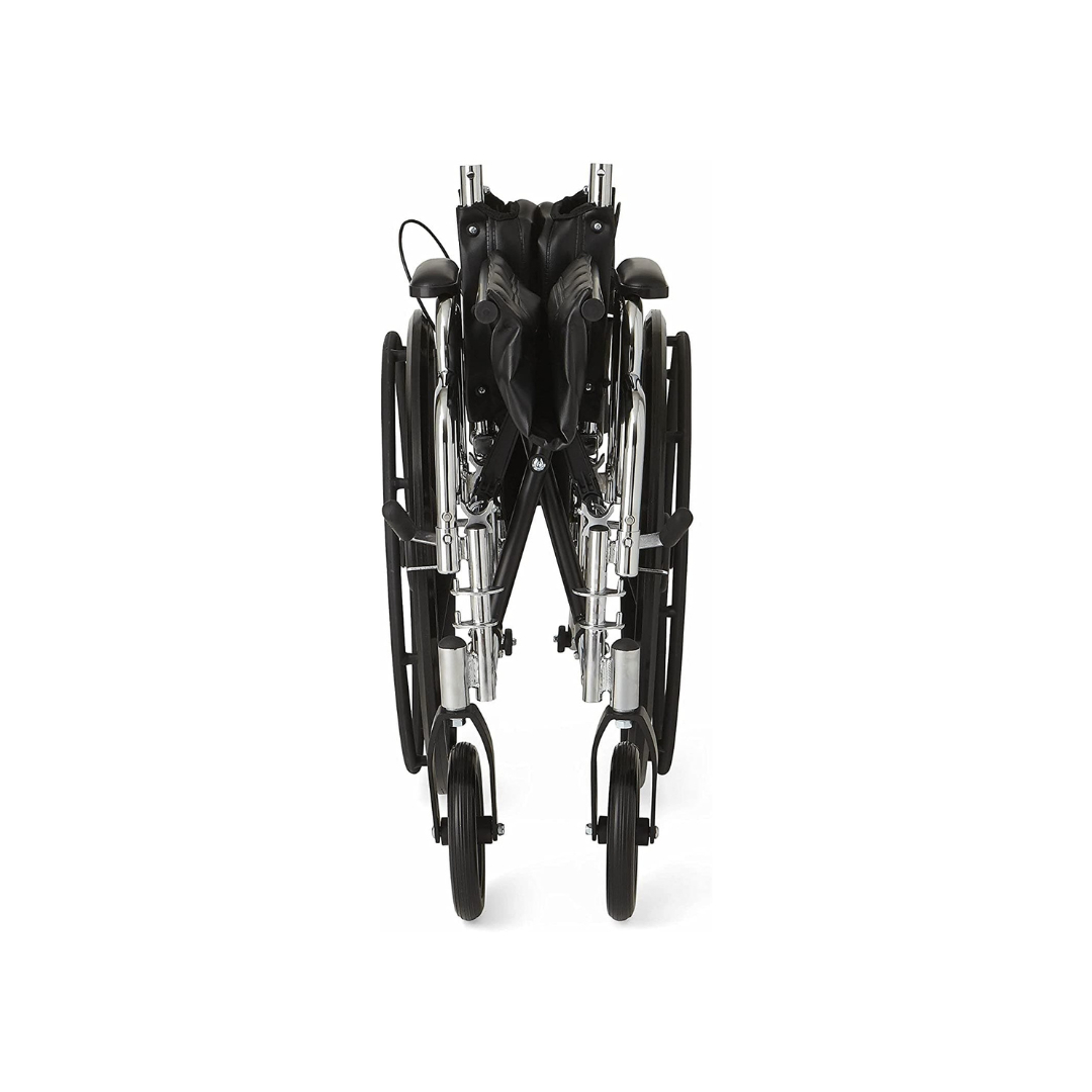 Medline Excel Chrome Reclining Wheelchairs -  Desk Length Arms & ELR - primehubstore.shop Reclining Wheelchairs