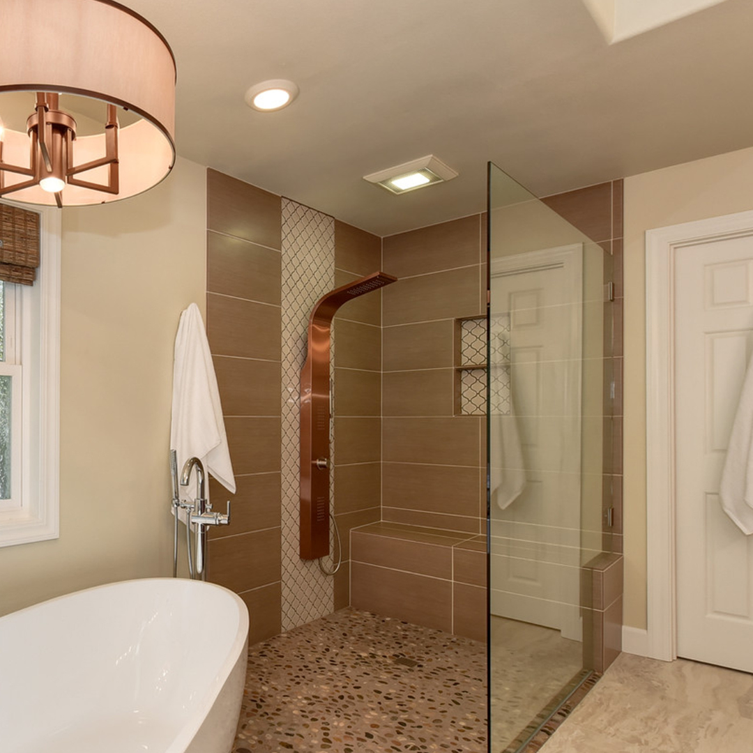 Pulse ShowerSpas Santa Cruz Bronze Shower System - primehubstore.shop Shower Systems