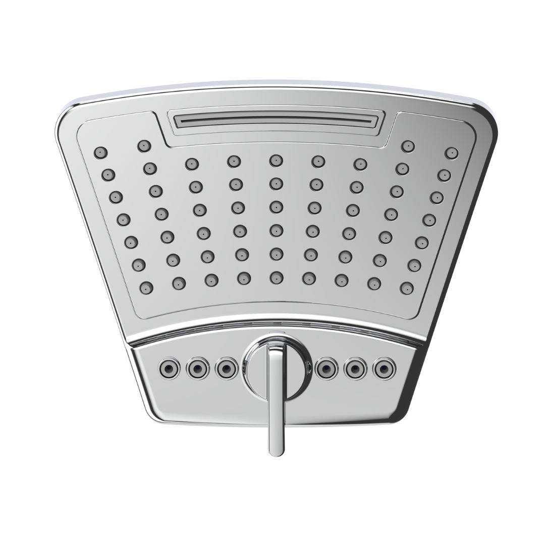 Pulse ShowerSpas PowerShot Showerhead - 3 Function Showerhead - primehubstore.shop Shower Heads
