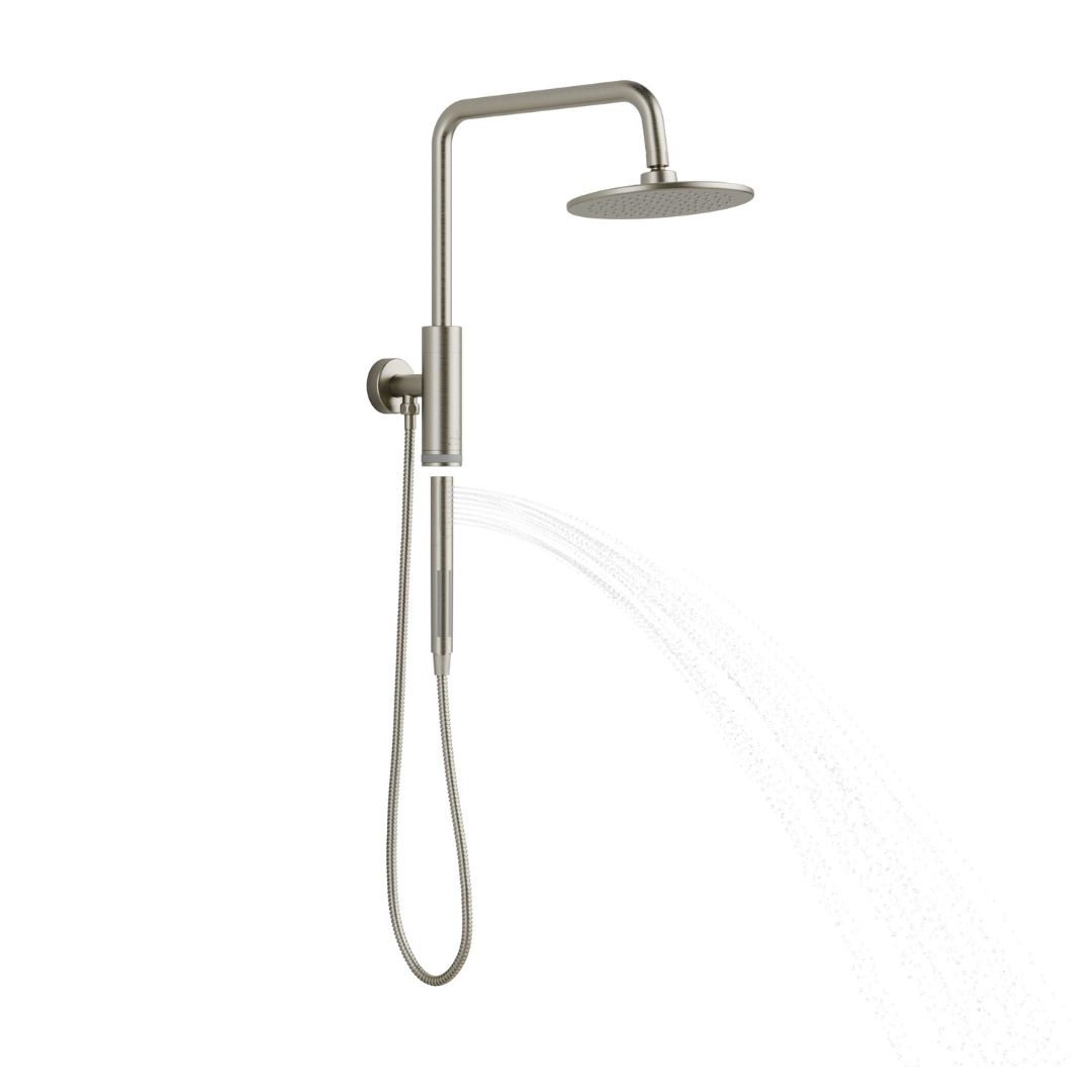 Pulse ShowerSpas Aquarius Shower System - 8" Rain Showerhead & Arm - primehubstore.shop Shower Systems